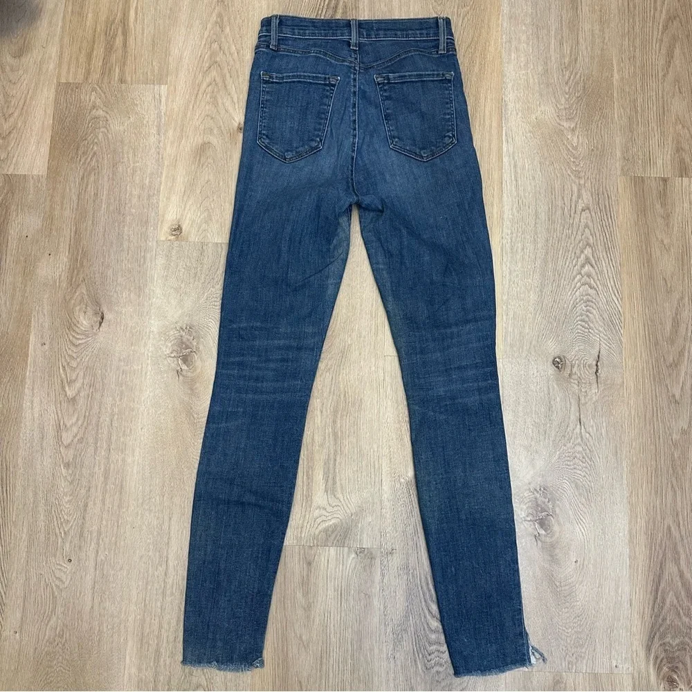 J Brand Carolina Scout Blue Skinny Jeans